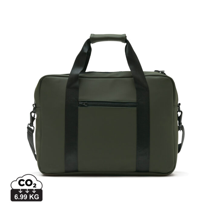 Sacs ordinateur Executive  couleur vert en Polyester