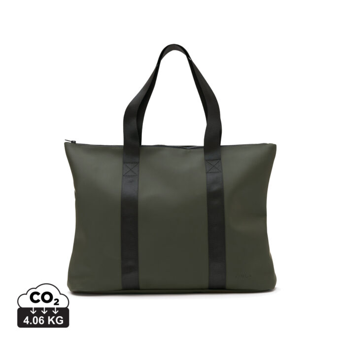 Sacs shopping  couleur vert en Polyester