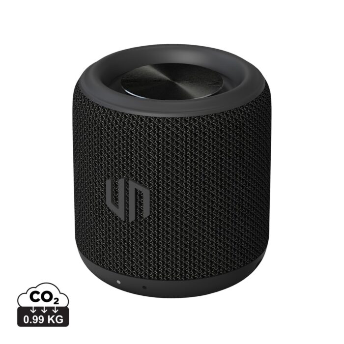 Haut-parleurs durables couleur noir en ABS recycléde la marque Urban Vitamin