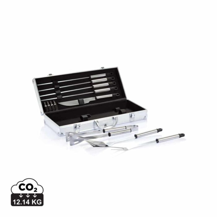 Barbecue  couleur argent en Acier inoxydable