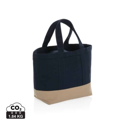 Sacs  isothermes durables couleur bleu marine en Toile recycléde la marque XD Collection