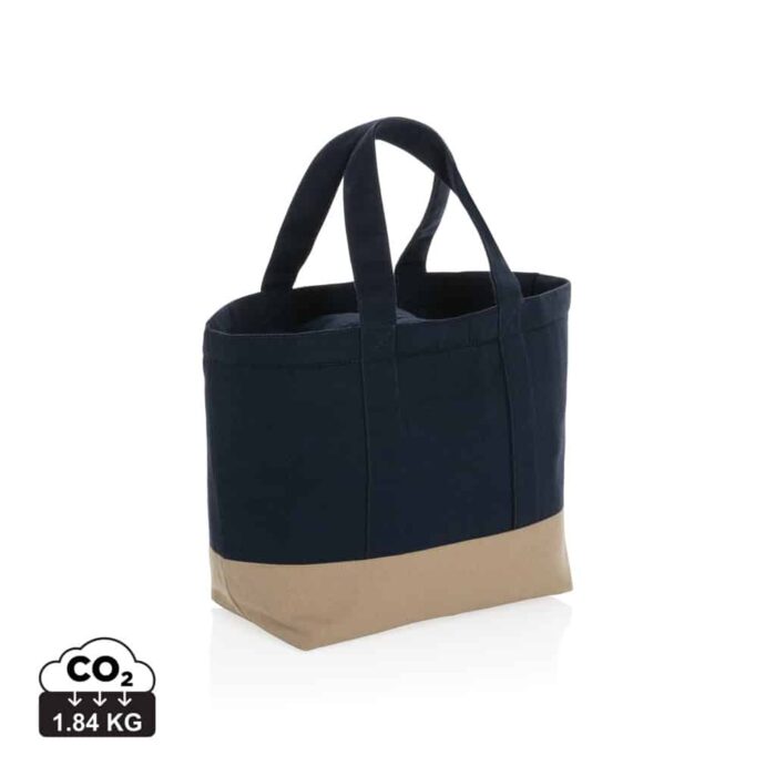 Sacs  isothermes durables couleur bleu marine en Toile recycléde la marque XD Collection