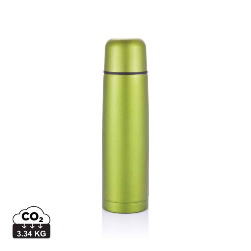Bouteilles thermos  couleur vert en Acier inoxydable