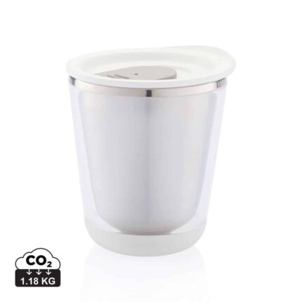 Tasses café & mugs  couleur blanc en Acier inoxydable