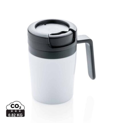 Tasses café & mugs  couleur blanc en PP