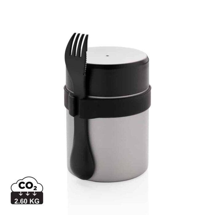 Boîtes lunch & Conteneurs alimentaires  couleur argent en Acier inoxydable