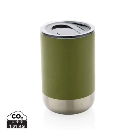Tasses café & mugs durables couleur vert en Acier inoxydable recyclé