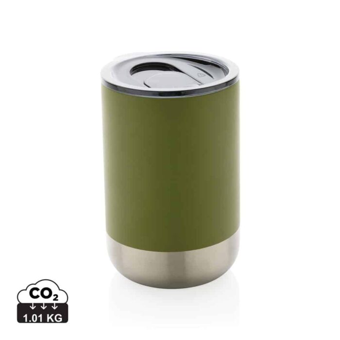 Tasses café & mugs durables couleur vert en Acier inoxydable recyclé