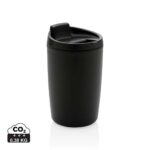 Tasses café & mugs durables couleur noir en Polypropylène recycléde la marque XD Collection