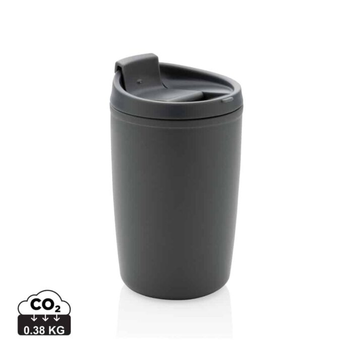 Tasses café & mugs durables couleur gris en Polypropylène recycléde la marque XD Collection