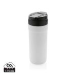 Tasses café & mugs durables couleur blanc en Acier inoxydable recyclé