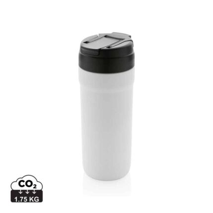 Tasses café & mugs durables couleur blanc en Acier inoxydable recyclé