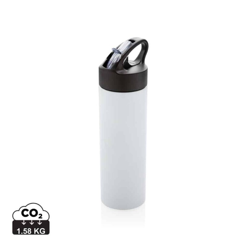 Bouteilles d'eau  couleur blanc en Acier inoxydable
