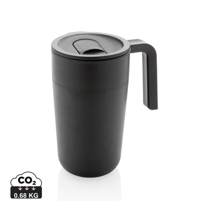 Tasses café & mugs durables couleur noir en Polypropylène recyclé