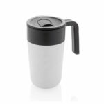 Tasse en acier inoxydable et PP recyclé GRS avec poignée – Image 6