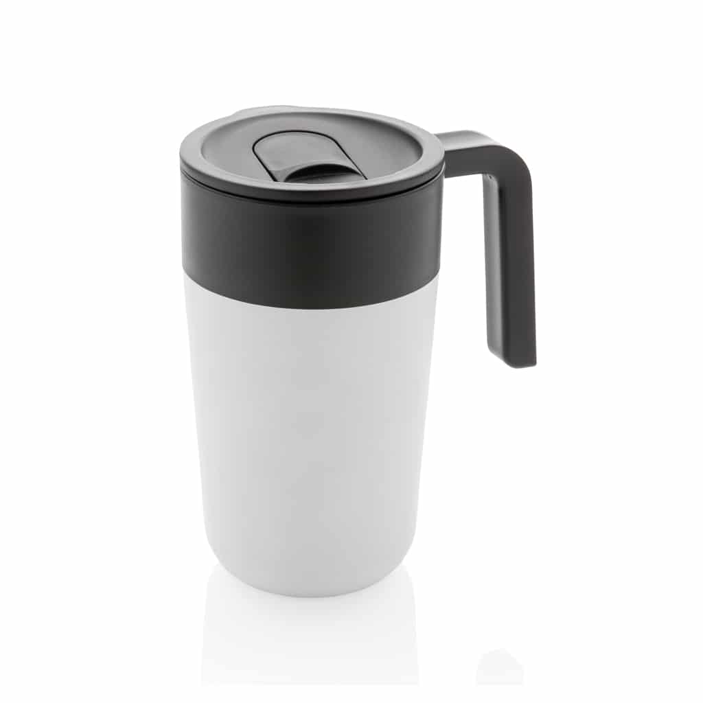 P433.233__B_1__62e2ae4959214802820d1ba262ef0bff.jpg Tasse en acier inoxydable et PP recyclé GRS avec poignée – Image 6