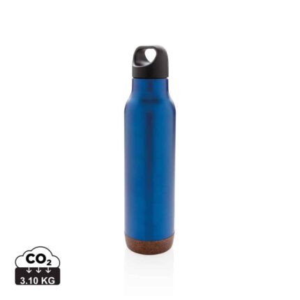 Bouteilles thermos  couleur bleu en Acier inoxydable