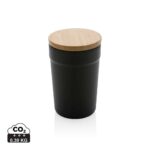 Tasses café & mugs durables couleur noir en Polypropylène recyclé