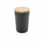 Mug 300ml en PP recyclé GRS avec couvercle en bambou – Image 6