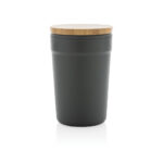 Mug 300ml en PP recyclé GRS avec couvercle en bambou – Image 7