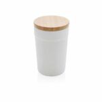 Mug 300ml en PP recyclé GRS avec couvercle en bambou – Image 9