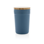 Mug 300ml en PP recyclé GRS avec couvercle en bambou – Image 13