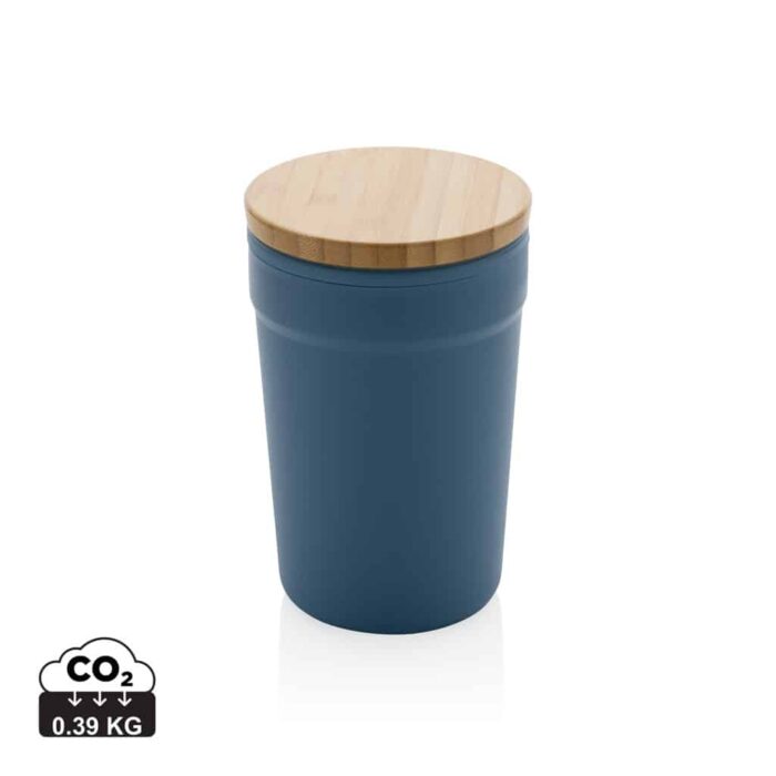 Tasses café & mugs durables couleur bleu en Polypropylène recyclé
