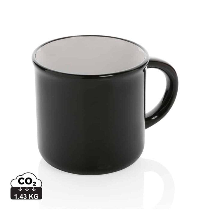 Mugs en céramique  couleur noir en Céramiquede la marque XD Collection