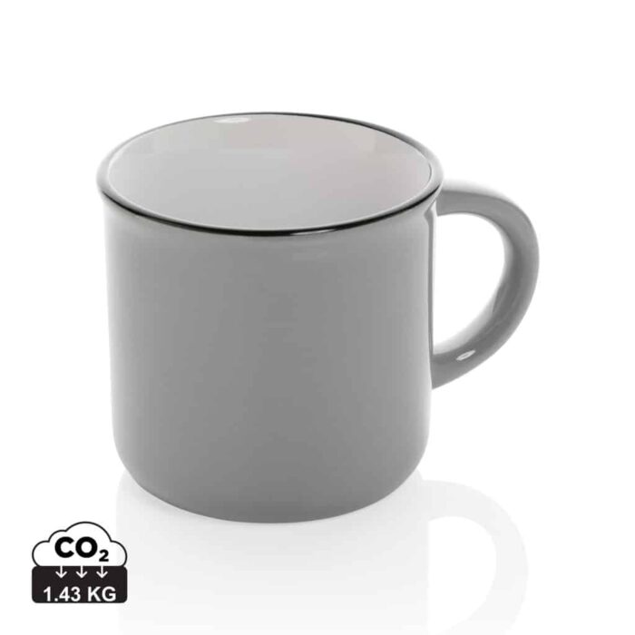 Mugs en céramique  couleur gris en Céramiquede la marque XD Collection