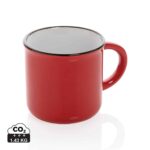 Mugs en céramique  couleur rouge en Céramiquede la marque XD Collection