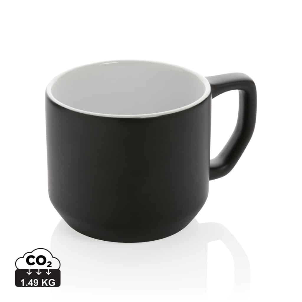 mugs_en_céramique__xd_collection_céramique_noir Mugs en céramique  couleur noir en Céramiquede la marque XD Collection