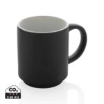 Mugs en céramique  couleur noir en Céramiquede la marque XD Collection