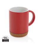 Mugs en céramique  couleur rouge en Céramiquede la marque XD Collection