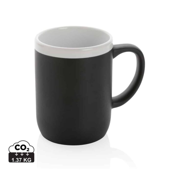 Mugs en céramique  couleur noir en Céramiquede la marque XD Collection