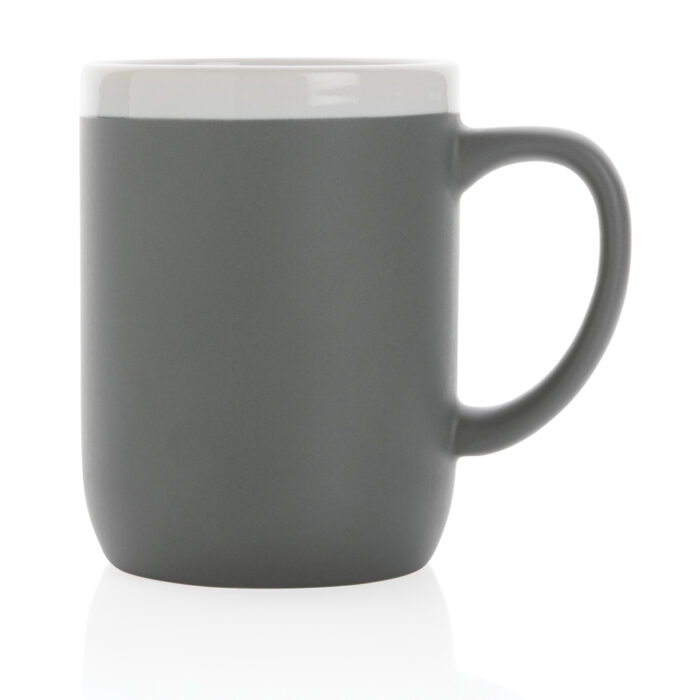 Mug 300ml en céramique avec bord blanc – Image 7