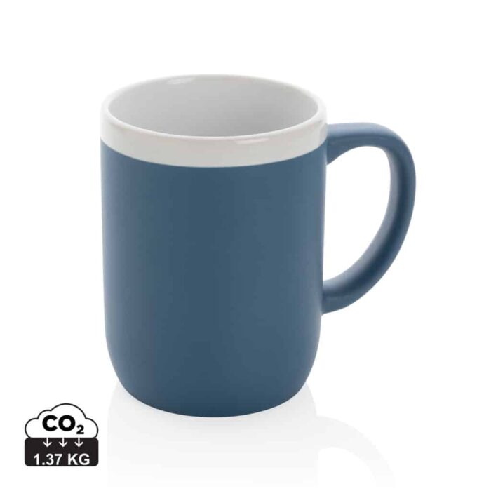 Mugs en céramique  couleur bleu en Céramiquede la marque XD Collection