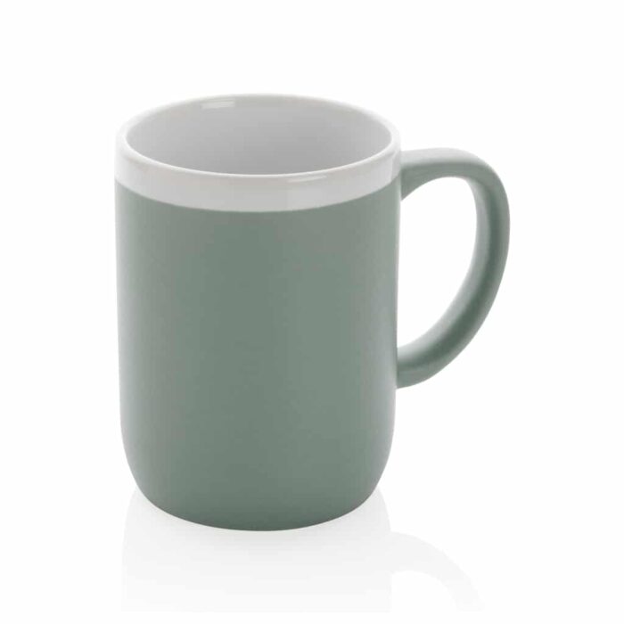 Mug 300ml en céramique avec bord blanc – Image 12