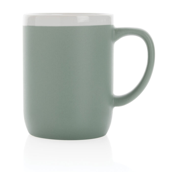 Mug 300ml en céramique avec bord blanc – Image 13