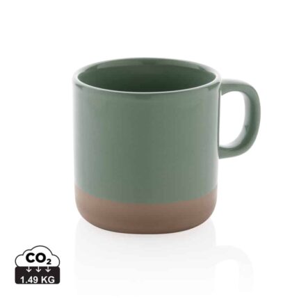 Mugs en céramique  couleur vert en Céramiquede la marque XD Collection