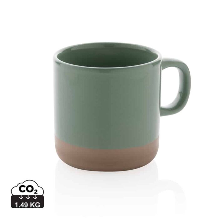 Mugs en céramique  couleur vert en Céramiquede la marque XD Collection