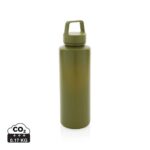 Bouteilles d'eau durables couleur vert en Polypropylène recyclé