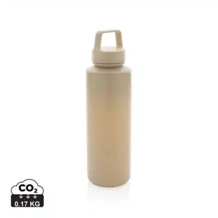 Bouteilles d'eau durables couleur marron en Polypropylène recyclé