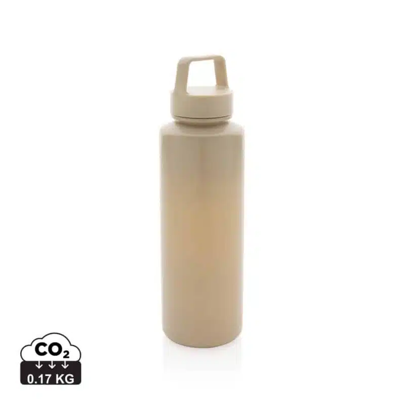 Bouteilles d'eau durables couleur marron en Polypropylène recyclé