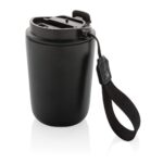 Mug iso en acier inoxydable recyclé RCS avec lanière Cuppa – Image 3
