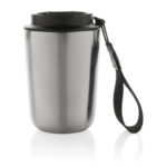 Mug iso en acier inoxydable recyclé RCS avec lanière Cuppa – Image 7