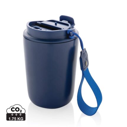 Tasses café & mugs durables couleur bleu en Acier inoxydable recycléde la marque XD Collection