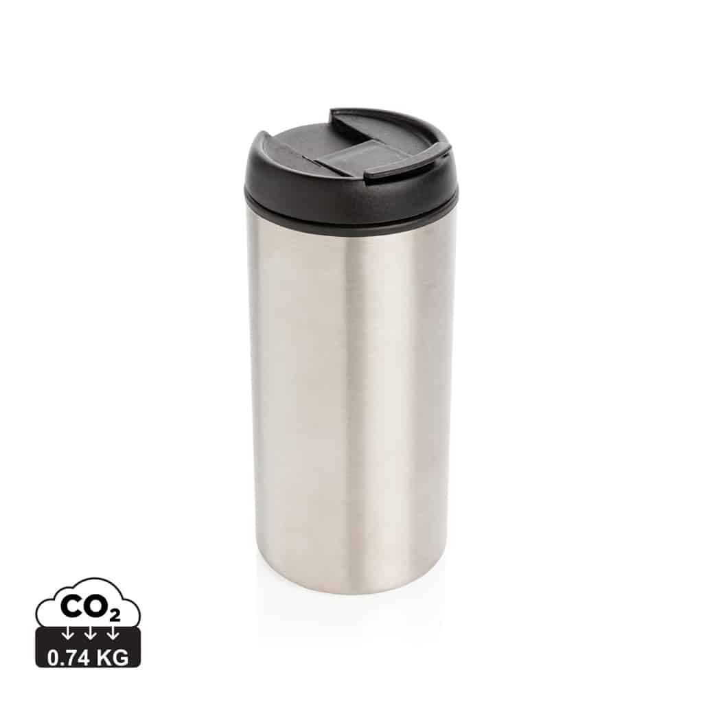 tasses_café_&_mugs_durables_xd_xclusive_acier_inoxydable_recyclé Tasses café & mugs durables couleur argent en Acier inoxydable recyclé