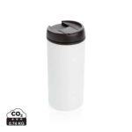 Tasses café & mugs durables couleur blanc en Acier inoxydable recyclé