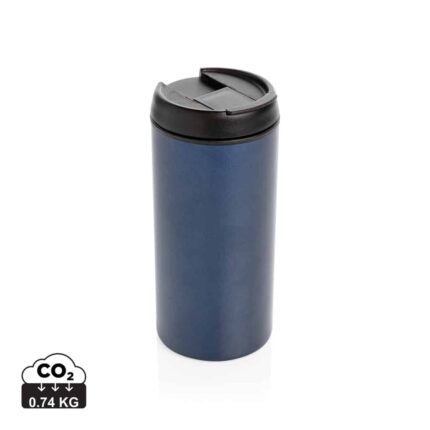 Tasses café & mugs durables couleur bleu en Acier inoxydable recyclé