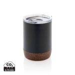 Tasses café & mugs durables couleur noir en Acier inoxydable recyclé